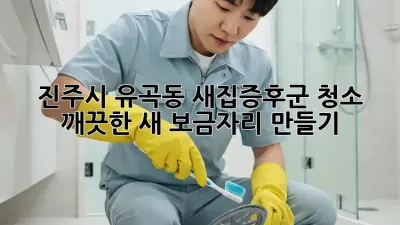 진주시 유곡동 새집증후군 청소, 깨끗한 새 보금자리 만들기